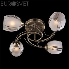 Светильник потолочный Eurosvet 9652/4 античная бронза